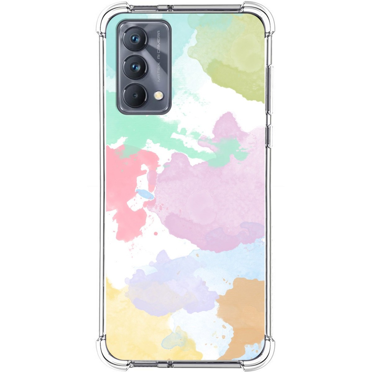 Funda Silicona Antigolpes para Realme GT Master Edition diseño Acuarela 11 Dibujos