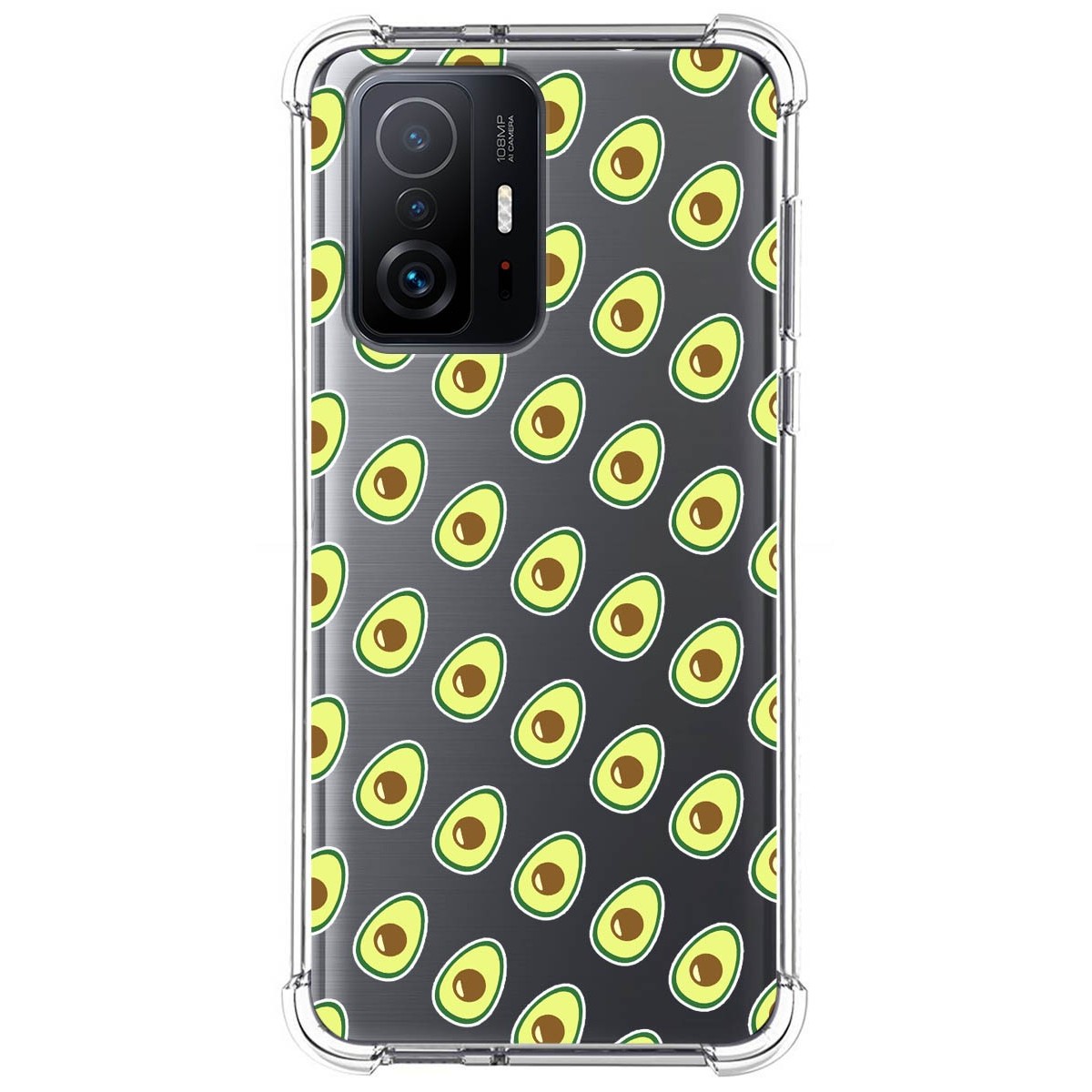 Funda Silicona Antigolpes para Xiaomi 11T 5G / 11T Pro 5G diseño Aguacate Dibujos
