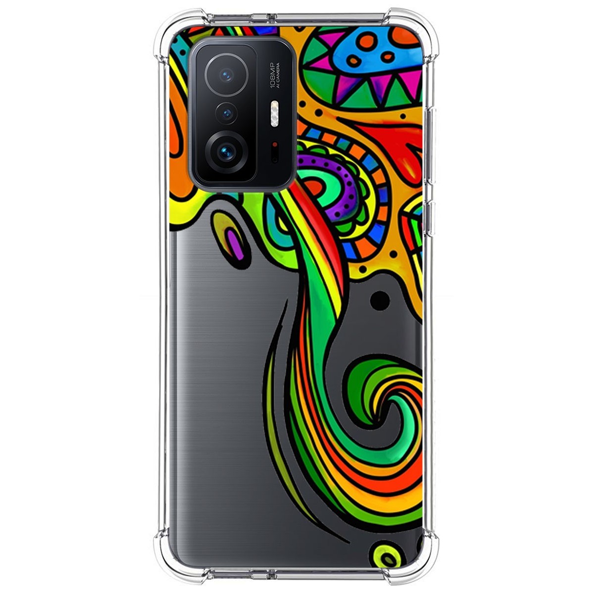 Funda Silicona Antigolpes para Xiaomi 11T 5G / 11T Pro 5G diseño Colores Dibujos