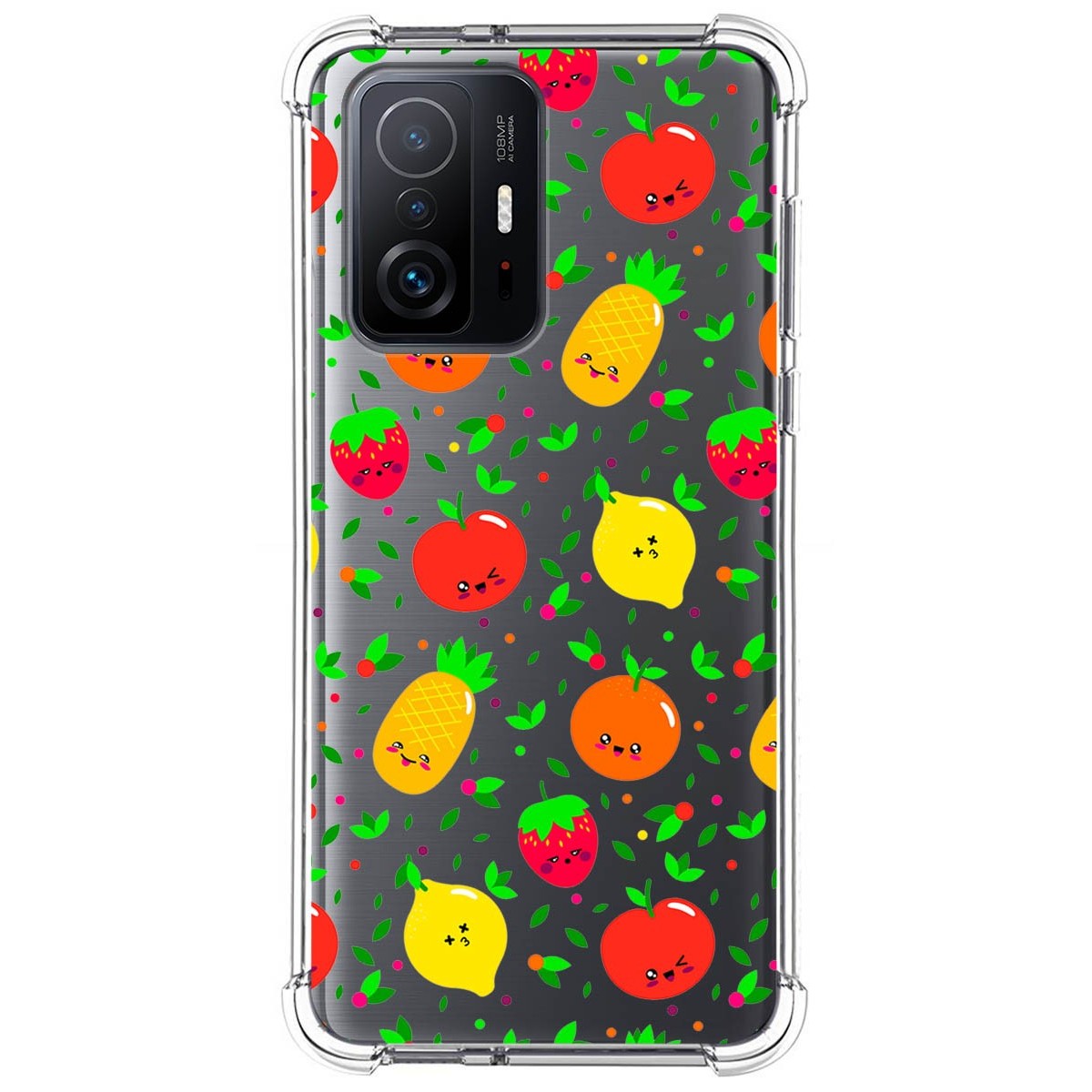 Funda Silicona Antigolpes para Xiaomi 11T 5G / 11T Pro 5G diseño Frutas 01 Dibujos