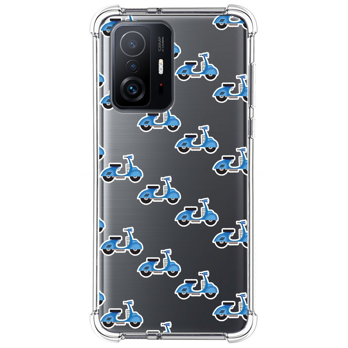 Funda Silicona Antigolpes para Xiaomi 11T 5G / 11T Pro 5G diseño Scooter Dibujos