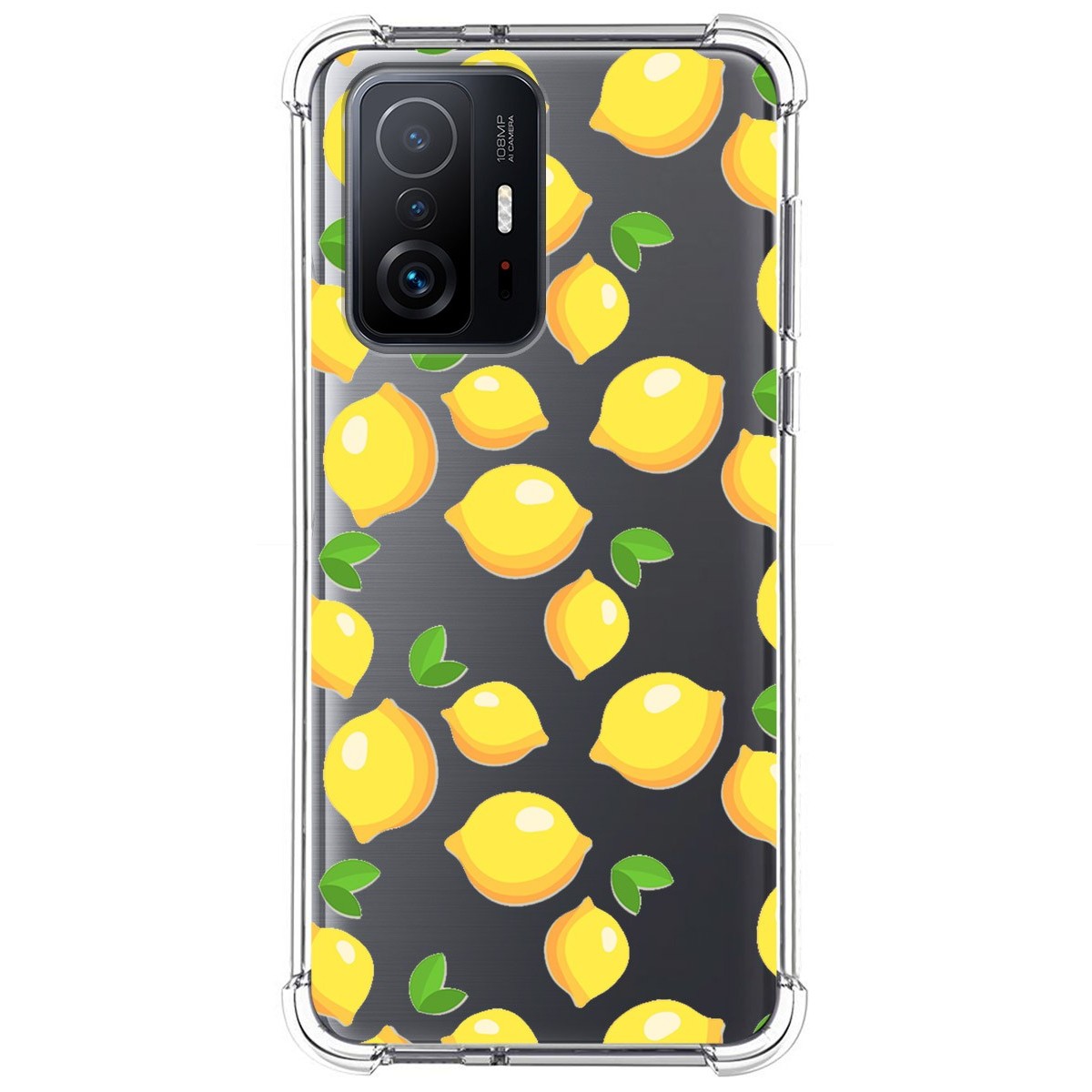 Funda Silicona Antigolpes para Xiaomi 11T 5G / 11T Pro 5G diseño Limones Dibujos