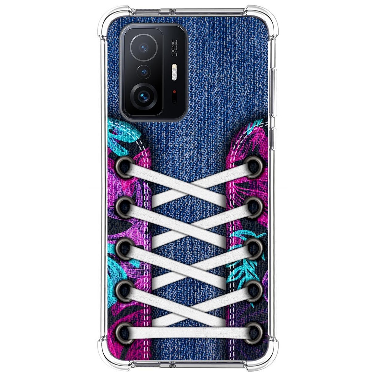 Funda Silicona Antigolpes para Xiaomi 11T 5G / 11T Pro 5G diseño Zapatillas 06 Dibujos