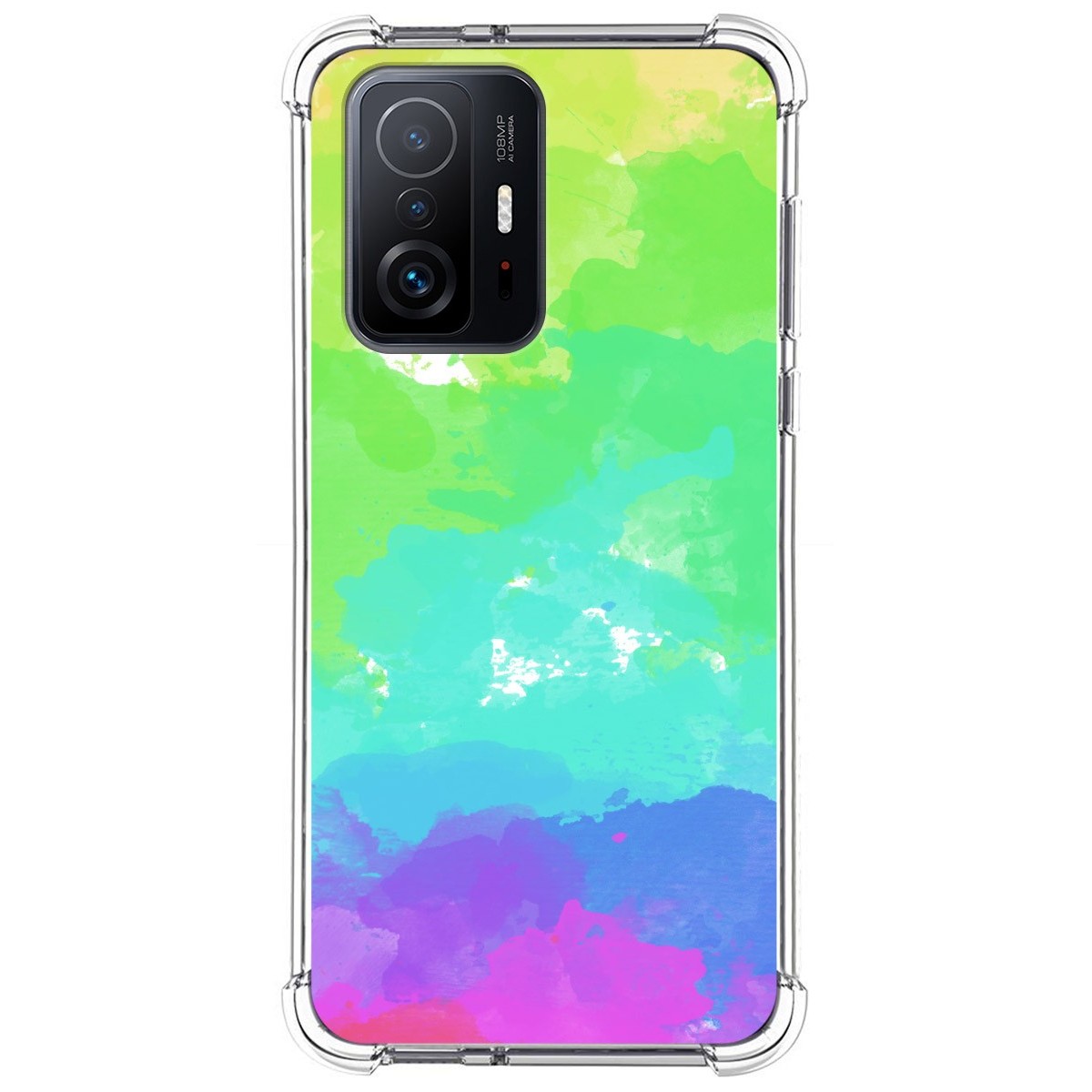 Funda Silicona Antigolpes para Xiaomi 11T 5G / 11T Pro 5G diseño Acuarela 03 Dibujos
