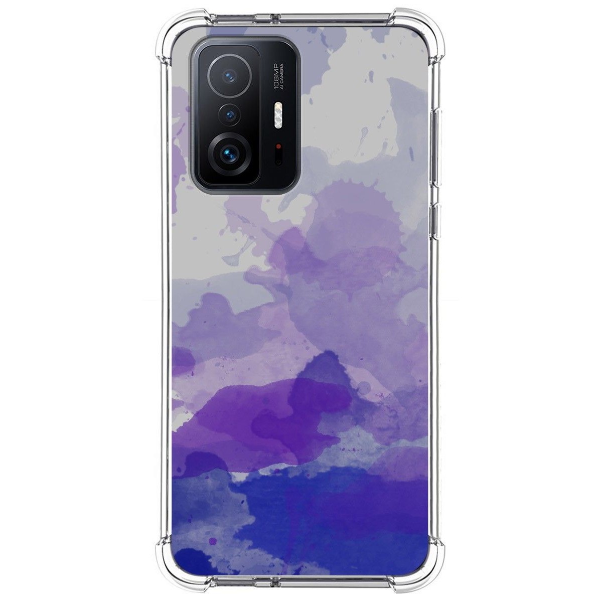 Funda Silicona Antigolpes para Xiaomi 11T 5G / 11T Pro 5G diseño Acuarela 09 Dibujos