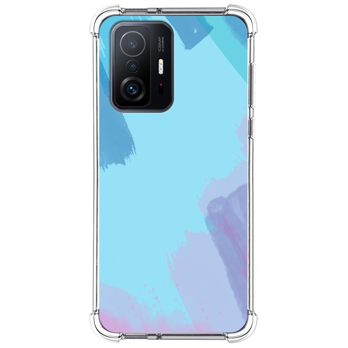 Funda Silicona Antigolpes para Xiaomi 11T 5G / 11T Pro 5G diseño Acuarela 10 Dibujos
