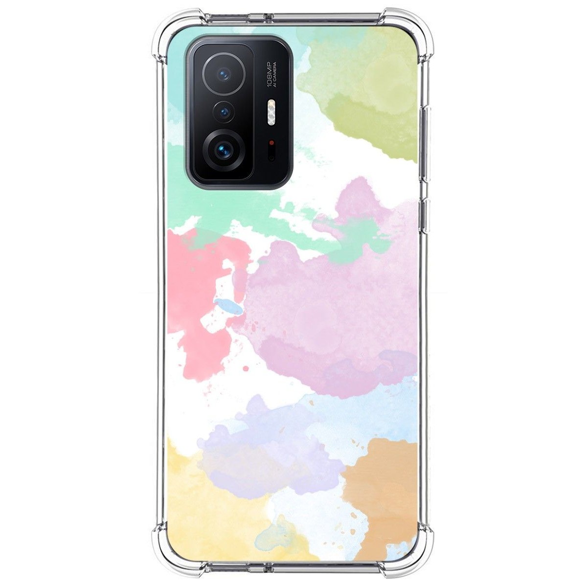 Funda Silicona Antigolpes para Xiaomi 11T 5G / 11T Pro 5G diseño Acuarela 11 Dibujos