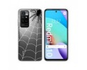 Funda Silicona Transparente para Xiaomi Redmi 10 (2021/2022) diseño Araña Dibujos