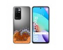 Funda Silicona Transparente para Xiaomi Redmi 10 (2021/2022) diseño Bufalo Dibujos
