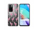 Funda Silicona Transparente para Xiaomi Redmi 10 (2021/2022) diseño Flamenco Dibujos
