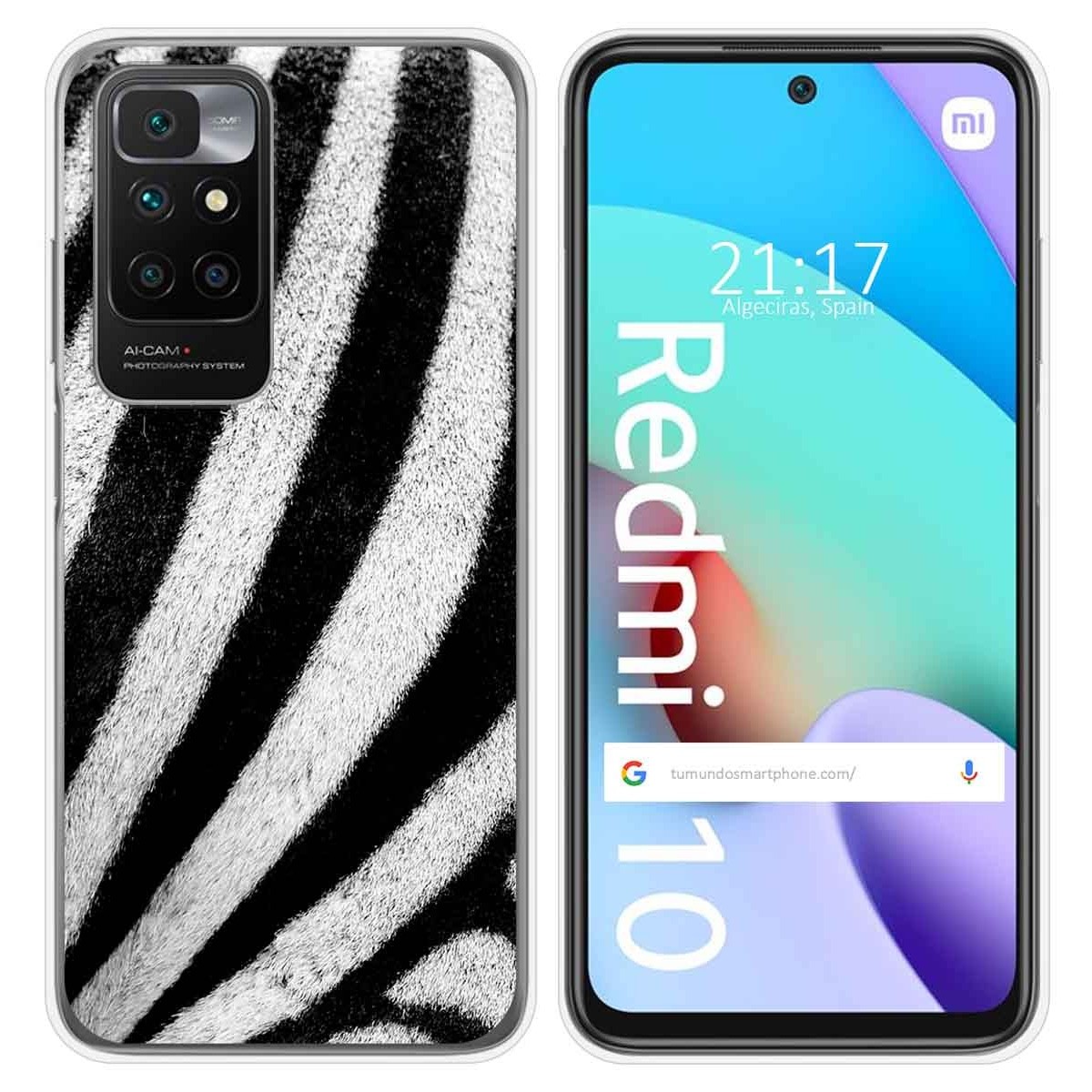 Funda Silicona para Xiaomi Redmi 10 (2021/2022) diseño Animal 02 Dibujos