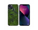 Funda Silicona Transparente compatible con iPhone 13 (6.1) diseño Jungla Dibujos