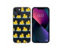Funda Silicona Transparente compatible con iPhone 13 (6.1) diseño Pato Dibujos