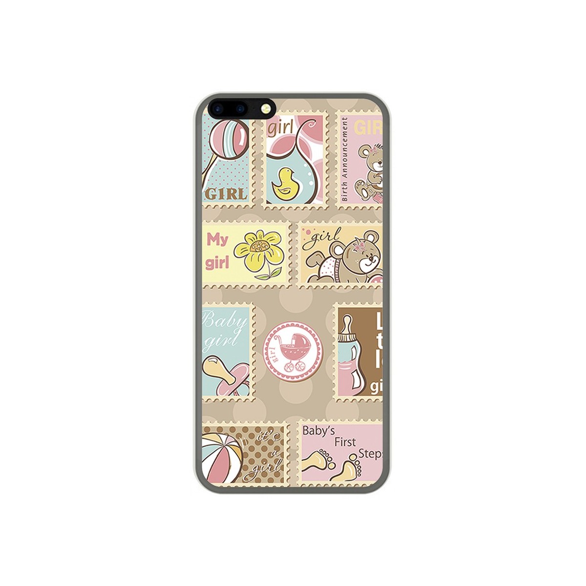 Funda Gel Tpu para Leagoo M7 Diseño Sellos Dibujos