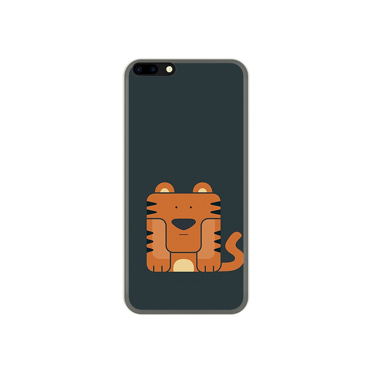 Funda Gel Tpu para Leagoo M7 Diseño Tigre Dibujos