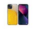 Funda Silicona compatible con iPhone 13 (6.1) diseño Cerveza Dibujos