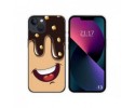 Funda Silicona compatible con iPhone 13 (6.1) diseño Helado Chocolate Dibujos