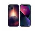 Funda Silicona compatible con iPhone 13 (6.1) diseño Tierra Dibujos