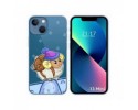 Funda Silicona Transparente compatible con iPhone 13 Mini (5.4) diseño Cabra Dibujos