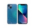 Funda Silicona Transparente compatible con iPhone 13 Mini (5.4) diseño Mandala Dibujos