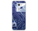Funda Gel Tpu para Alcatel A3 (4G) Diseño Circuito Dibujos