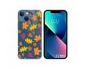 Funda Silicona Transparente compatible con iPhone 13 Mini (5.4) diseño Otoño Dibujos