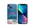 Funda Silicona Transparente compatible con iPhone 13 Mini (5.4) diseño Summer Dibujos