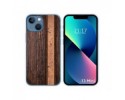 Funda Silicona compatible con iPhone 13 Mini (5.4) diseño Madera 05 Dibujos
