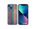 Funda Silicona compatible con iPhone 13 Mini (5.4) diseño Madera 10 Dibujos
