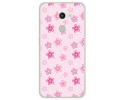 Funda Gel Tpu para Alcatel A3 (4G) Diseño Flores Dibujos