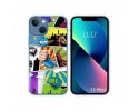 Funda Silicona compatible con iPhone 13 Mini (5.4) diseño Comic Dibujos