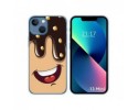 Funda Silicona compatible con iPhone 13 Mini (5.4) diseño Helado Chocolate Dibujos