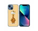 Funda Silicona compatible con iPhone 13 Mini (5.4) diseño Jirafa Dibujos