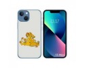 Funda Silicona compatible con iPhone 13 Mini (5.4) diseño Leones Dibujos