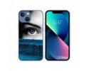 Funda Silicona compatible con iPhone 13 Mini (5.4) diseño Ojo Dibujos