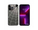 Funda Silicona Transparente compatible con iPhone 13 Pro (6.1) diseño Araña Dibujos