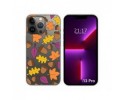 Funda Silicona Transparente compatible con iPhone 13 Pro (6.1) diseño Otoño Dibujos