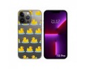 Funda Silicona Transparente compatible con iPhone 13 Pro (6.1) diseño Pato Dibujos