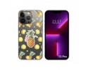 Funda Silicona Transparente compatible con iPhone 13 Pro (6.1) diseño Piña Dibujos