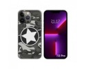 Funda Silicona compatible con iPhone 13 Pro (6.1) diseño Camuflaje 02 Dibujos