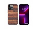 Funda Silicona compatible con iPhone 13 Pro (6.1) diseño Madera 03 Dibujos