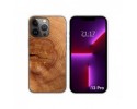 Funda Silicona compatible con iPhone 13 Pro (6.1) diseño Madera 04 Dibujos