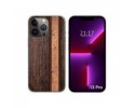 Funda Silicona compatible con iPhone 13 Pro (6.1) diseño Madera 05 Dibujos