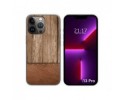 Funda Silicona compatible con iPhone 13 Pro (6.1) diseño Madera 09 Dibujos
