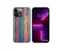 Funda Silicona compatible con iPhone 13 Pro (6.1) diseño Madera 10 Dibujos