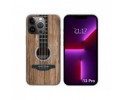 Funda Silicona compatible con iPhone 13 Pro (6.1) diseño Madera 11 Dibujos