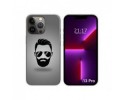 Funda Silicona compatible con iPhone 13 Pro (6.1) diseño Barba Dibujos
