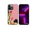 Funda Silicona compatible con iPhone 13 Pro (6.1) diseño Brochas Dibujos