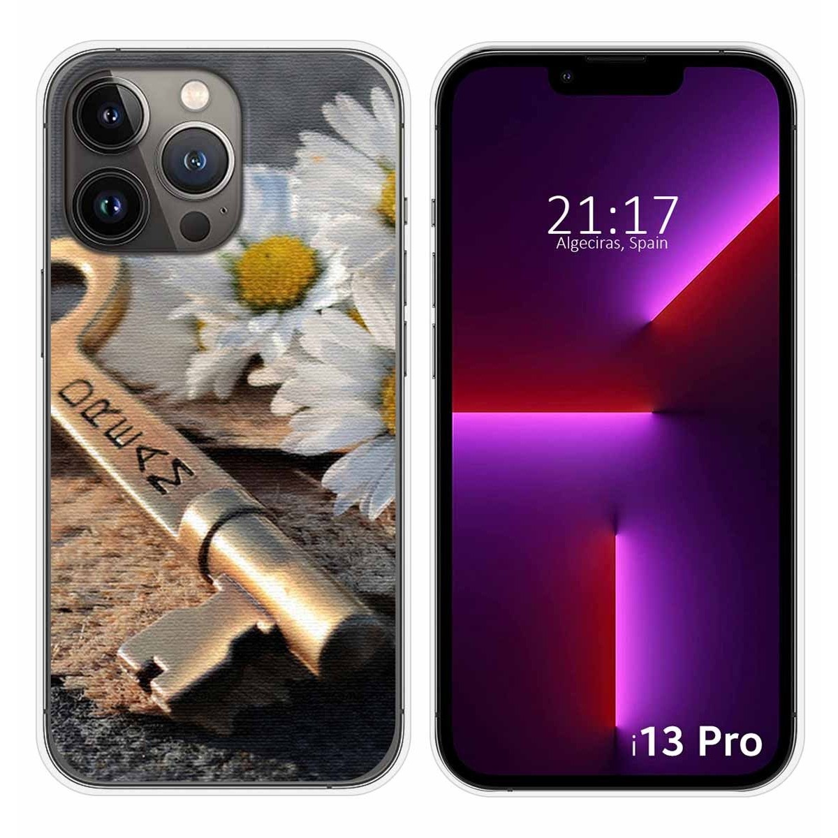 Funda Silicona compatible con iPhone 13 Pro (6.1) diseño Dream Dibujos