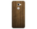 Funda Gel Tpu para Alcatel A3 (4G) Diseño Madera Dibujos